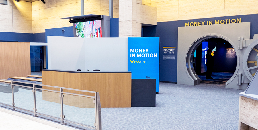 Money in Motion exhibit