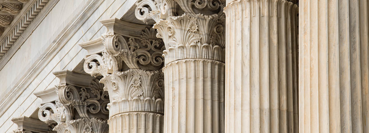 Ornate Stone Columns