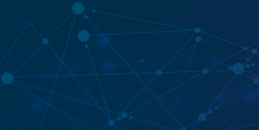An abstract image of connected data points.